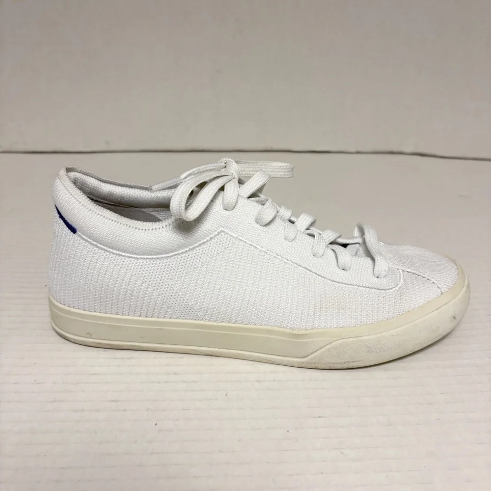 Rothy’s The Lace Up Sneaker in Bright White - Picture 12 of 15